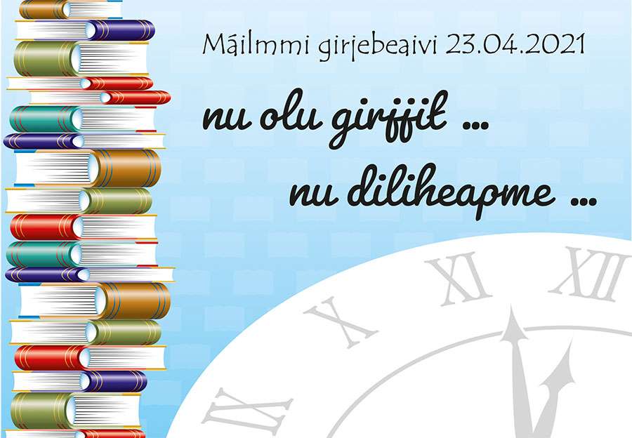 Máilmmi girjebeaivi 23.04.2021