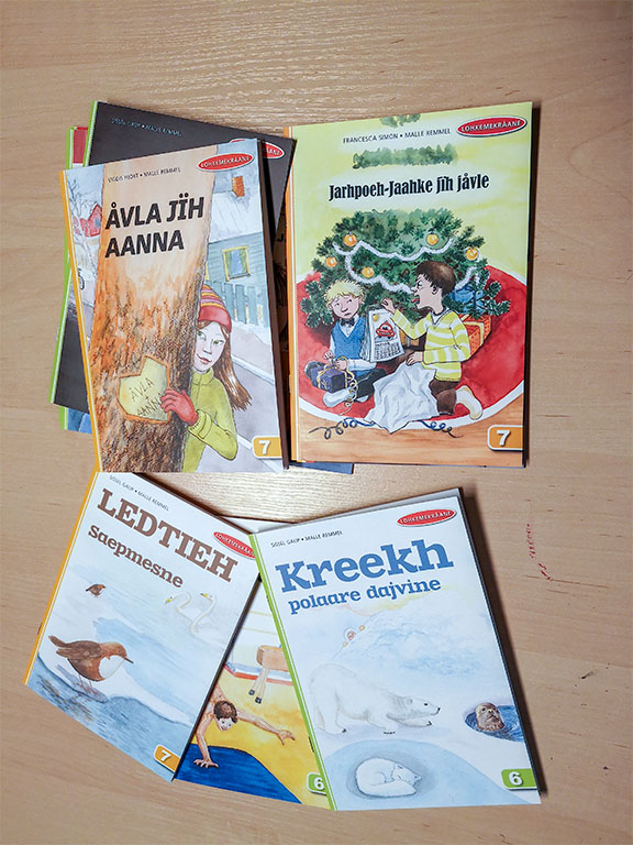 utvalgte sørsamiske lettleste hefter